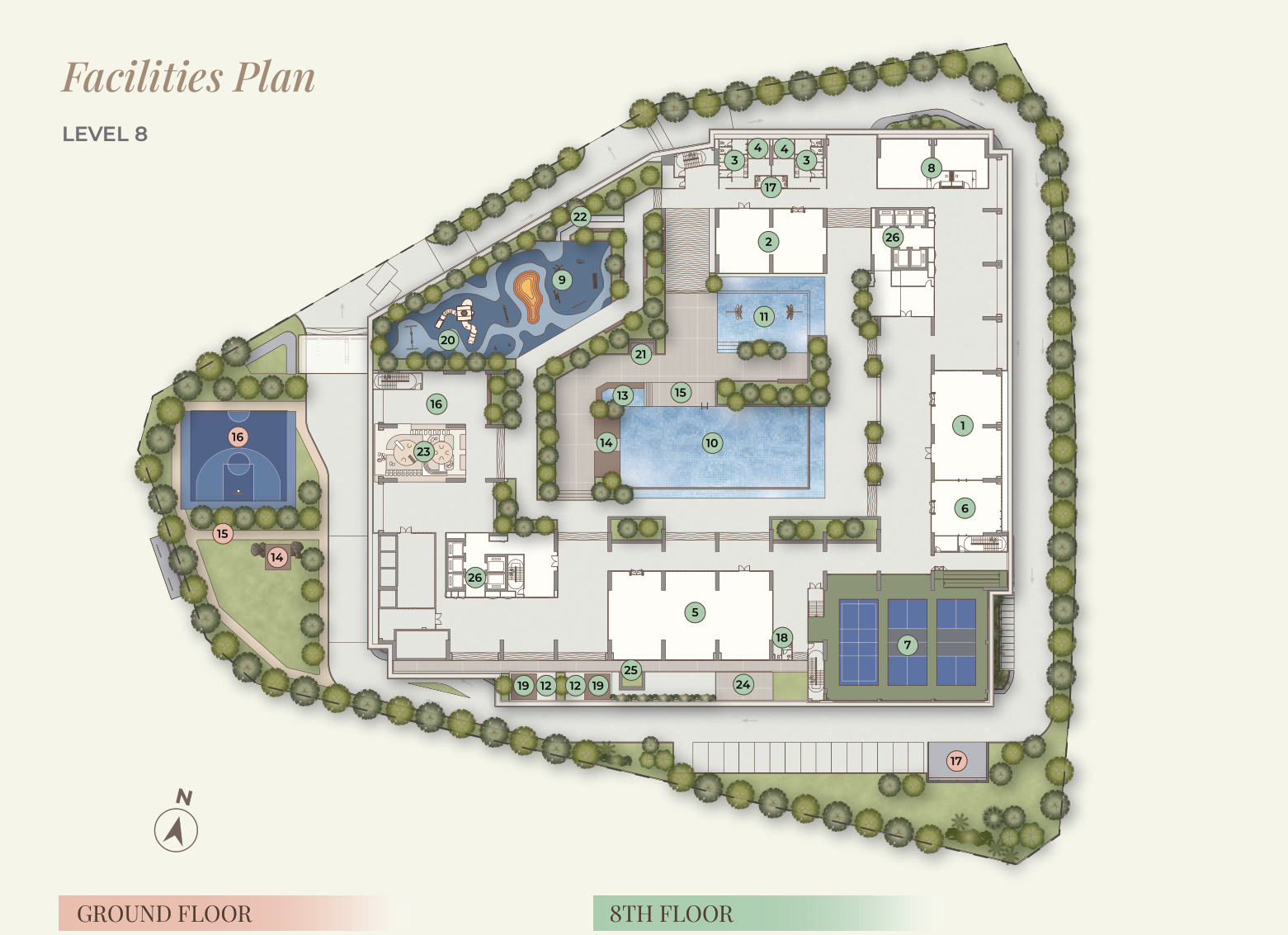 D'Parc facilities plan