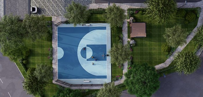 Basketball court