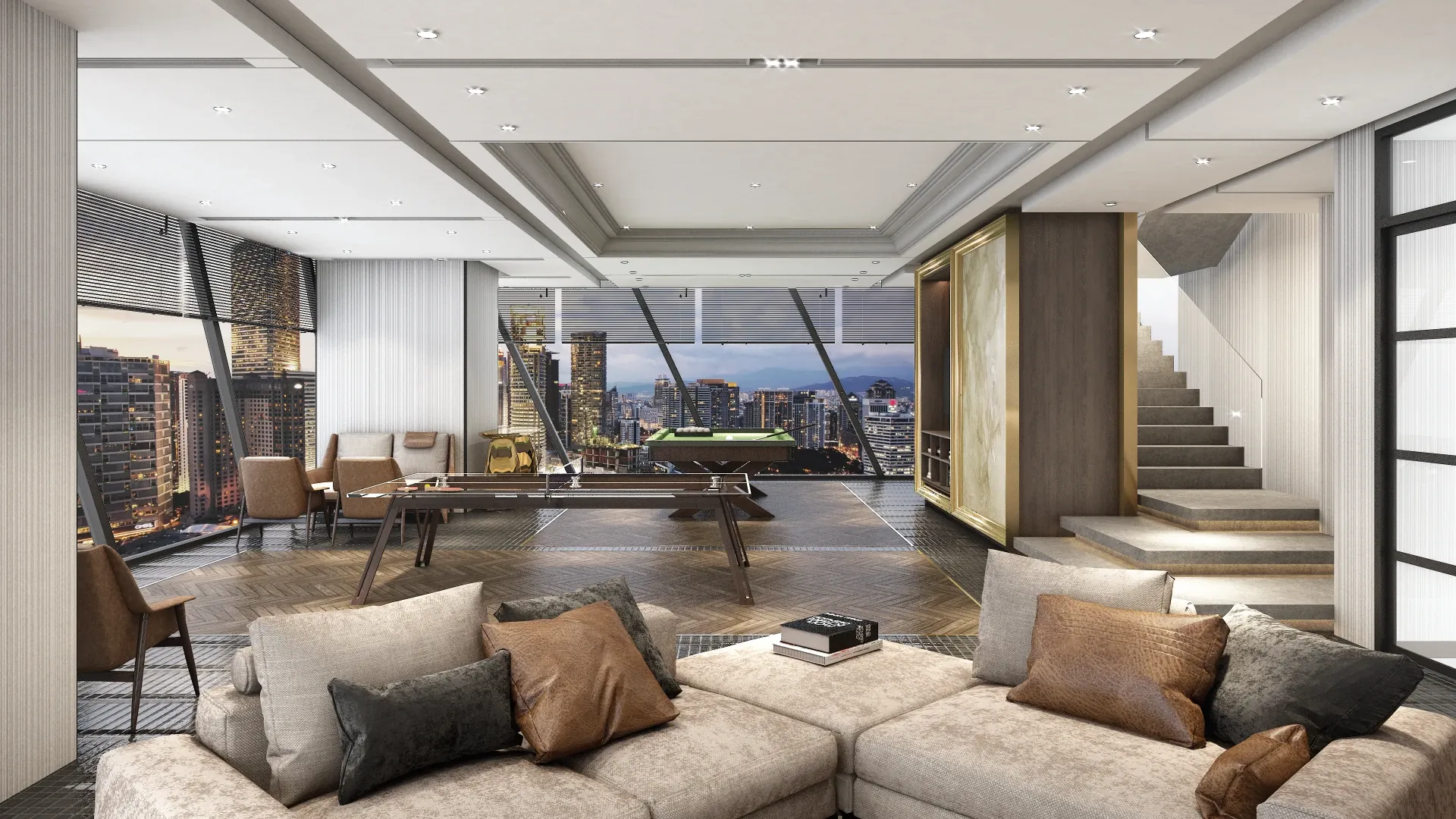 Level 45 entertainment floor